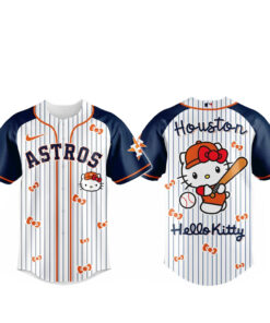 Houston Astros x Hello Kitty 2026 And Sanrio World Baseball Jersey