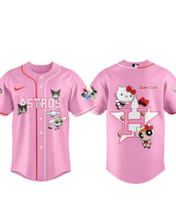Houston Astros x Hello Kitty and Friends and The Powerpuff Girls 2026 Baseball Jersey