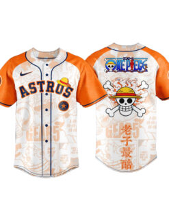 Houston Astros x One Piece Night 2026 Game Baseball Jersey
