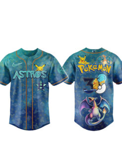 Houston Astros x Pokémon Day 2026 Baseball Jersey