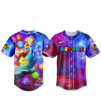 Houston Astros x Super Mario Galaxy Baseball Jersey