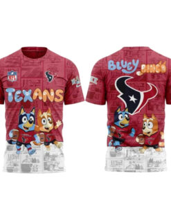 Houston Texans x Bluey and Bingo Shirt