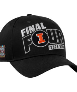 Illinois Basketball 2026 NCAA Men's Basketball Tournament March Madness Final Four Locker Room Hat