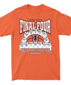 Illinois Basketball NCAA Division Men's Basketball 2026 Final Four T-Shirt