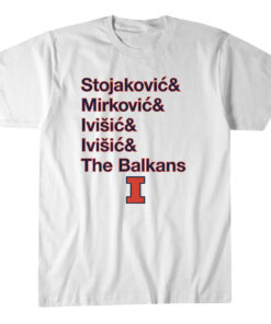 Illinois Basketball The Balkan Bloc T-Shirt