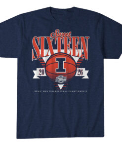 Illinois Fighting Illini MBB 2026 Sweet Sixteen T-Shirt