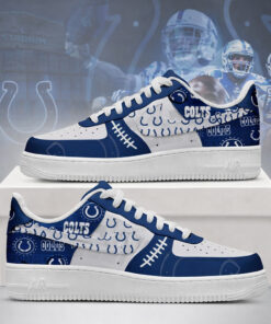 Indianapolis Colts Football League 2026 Air Force 1 Shoes Sneakers