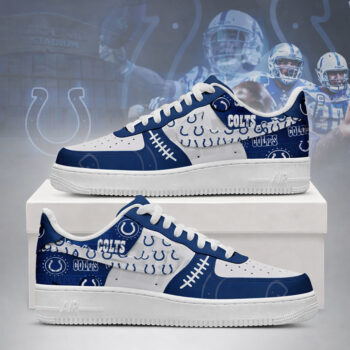 Indianapolis Colts Football League 2026 Air Force 1 Shoes Sneakers