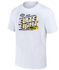 Iowa Hawkeyes 2026 March Madness NCAA Men’s Basketball Elite Eight T-Shirt