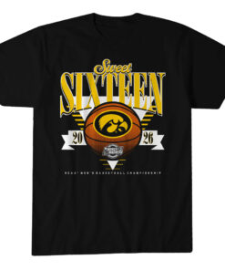 Iowa Hawkeyes MBB 2026 Sweet Sixteen T-Shirt