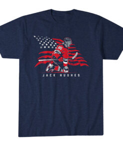 Jack Hughes Stars & Stripes Superstar Pose T-Shirt