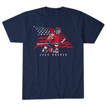 Jack Hughes Stars & Stripes Superstar Pose T-Shirt