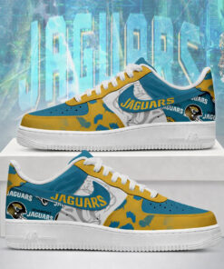 Jacksonville Jaguars Football League 2026 Air Force 1 Shoes Sneakers