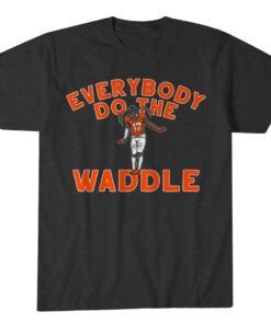 Jaylen Waddle Denver Everybody do the Waddle T-Shirt