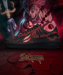 Jujutsu Kaisen Ryomen Sukuna True Form Air Force 1 Shoes Sneakers