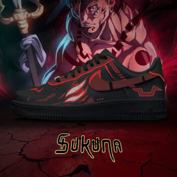 Jujutsu Kaisen Ryomen Sukuna True Form Air Force 1 Shoes Sneakers