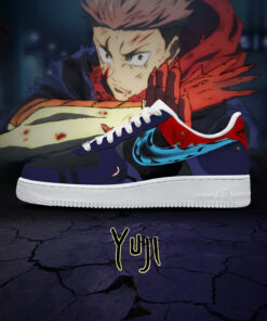 Jujutsu Kaisen Yuji Itadori Air Force 1 Shoes Sneakers