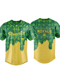 Kansas City Royals Happy St Patrick’s Day 2026 Baseball Jersey