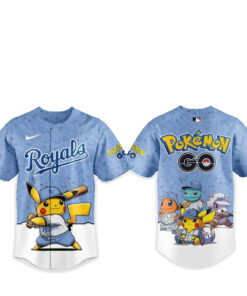 Kansas City Royals Pokemon Go Night 2026 Game Baseball Jersey