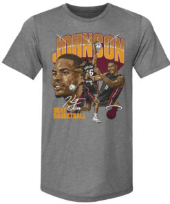 Keshad Johnson Miami Heat Collage T-Shirt