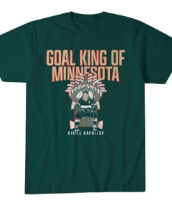 Kirill Kaprizov Goal King of Minnesota T-Shirt