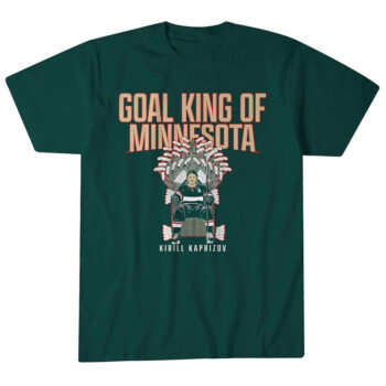 Kirill Kaprizov Goal King of Minnesota T-Shirt