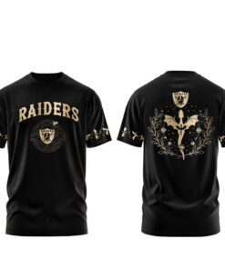 Las Vegas Raiders Fourth Wings Night All Dark 2026 Shirt