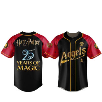 Los Angeles Angels Harry Potter 25 Years of Magic Game Night 2026 Baseball Jersey