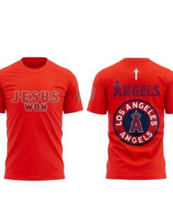 Los Angeles Angels Jesus Won Shirt