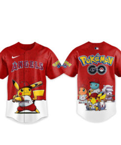 Los Angeles Angels Pokemon Go Night 2026 Game Baseball Jersey