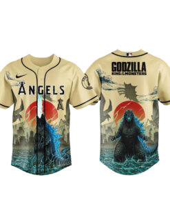 Los Angeles Angels x Godzilla King of The Monsters Baseball Jersey