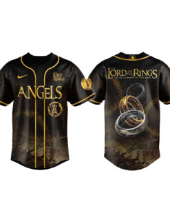 Los Angeles Angels x The Lord Of The Rings Baseball Jersey
