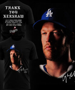 Los Angeles Dodgers 2026 Thank You Clayton Kershaw Shirt