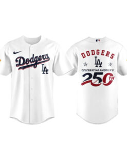 Los Angeles Dodgers Celebrating America’s 250th Baseball Jersey