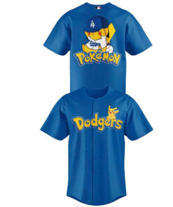 Los Angeles Dodgers Happy Pokémon Day 2026 Baseball Jersey