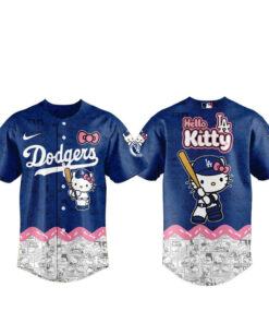 Los Angeles Dodgers Hello Kitty 2026 Homerun Charm Baseball Jersey