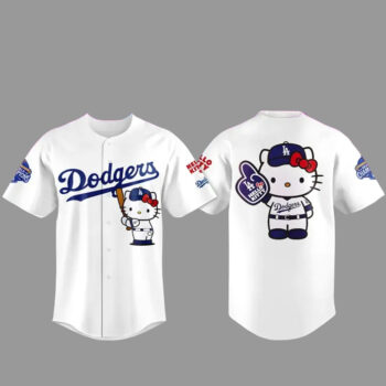 Los Angeles Dodgers Hello Kitty Night 2026 Baseball Jersey