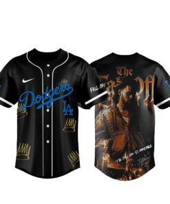 Los Angeles Dodgers J. Cole The Fall Off Tour 2026 Baseball Jersey