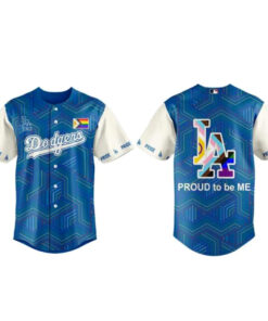 Los Angeles Dodgers Pride Night 2026 Baseball Jersey