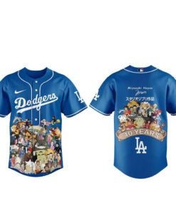 Los Angeles Dodgers Studio Ghibli 40th Anniversary 2026 Baseball Jersey