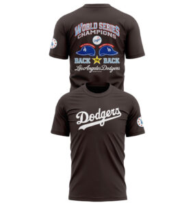 Los Angeles Dodgers World Series Champions 2026 Dark Coffee Shirt