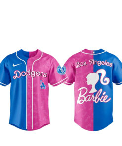 Los Angeles Dodgers x Barbie Night Game Baseball Jersey