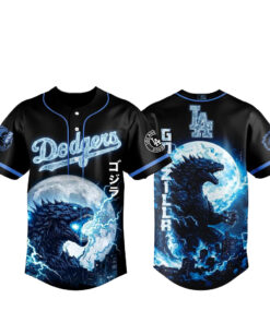 Los Angeles Dodgers x Godzilla Legendary Baseball Jersey