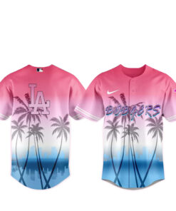Los Angeles Dodgers x Grand Theft Auto VI 2026 Summer Vibes Baseball Jersey