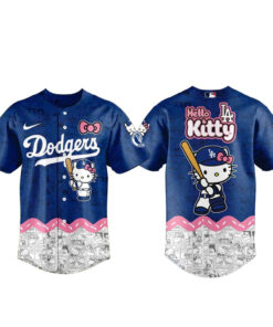 Los Angeles Dodgers x Hello Kitty Night 2026 Baseball Jersey