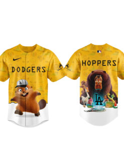 Los Angeles Dodgers x Hoppers Movie 2026 Baseball Jersey