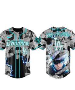 Los Angeles Dodgers x Jujutes Kaisen Infinite Void Baseball Jersey