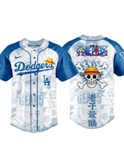 Los Angeles Dodgers x One Piece Night 2026 Game Baseball Jersey