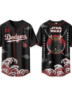 Los Angeles Dodgers x Samurai Star Wars Baseball Jersey