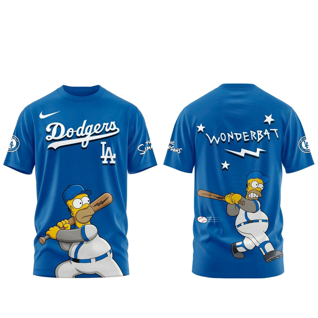 Los-Angeles-Dodgers-x-Simpsons-T-Shirt.jpg Los Angeles Dodgers x Simpsons Shirt